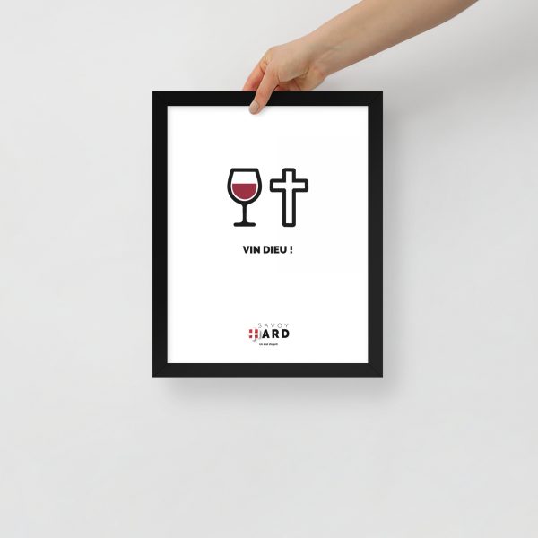 Affiche Encadrée VIN DIEU – Image 3