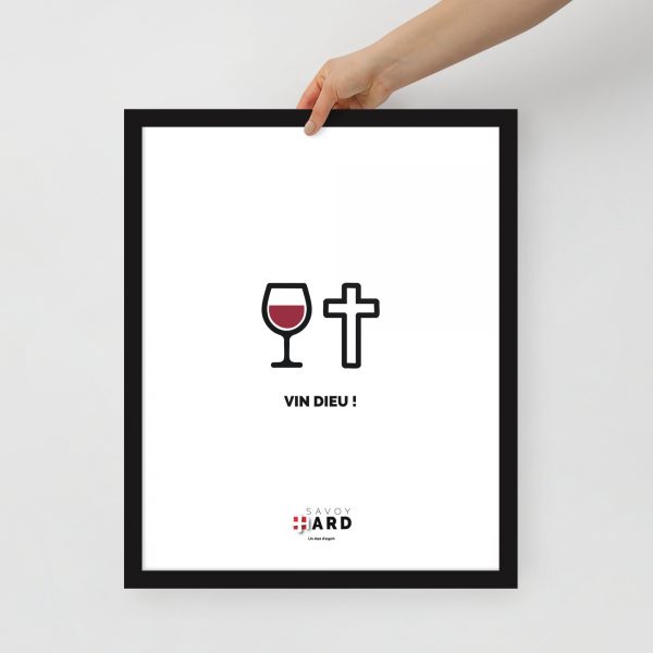 Affiche Encadrée VIN DIEU – Image 4