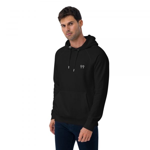 Sweat à capuche écologique VIN DIEU – Image 2
