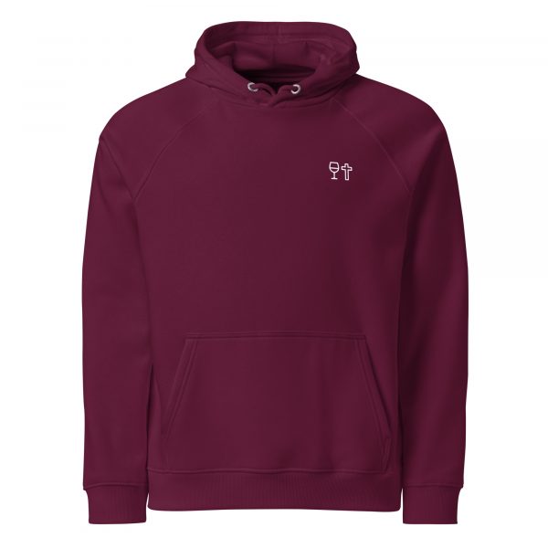 Sweat à capuche écologique VIN DIEU – Image 7