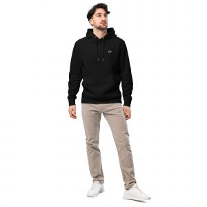 Sweat écologique basique unisexe VIN DIEU _ VIN ROUGE