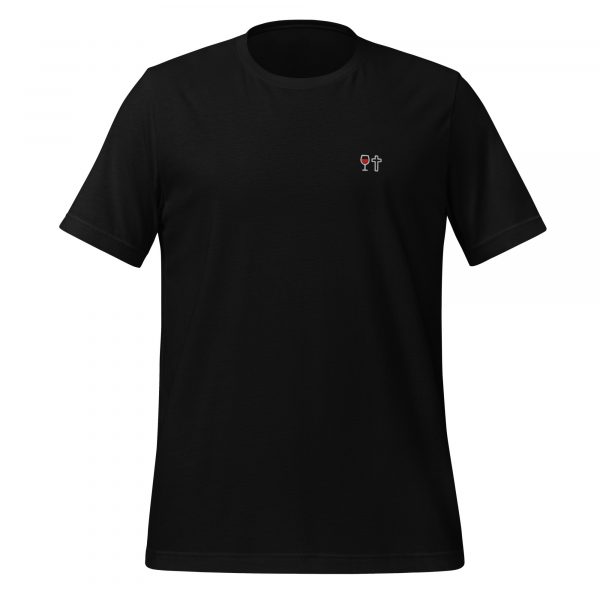 T-shirt unisexe VIN DIEU - ROUGE