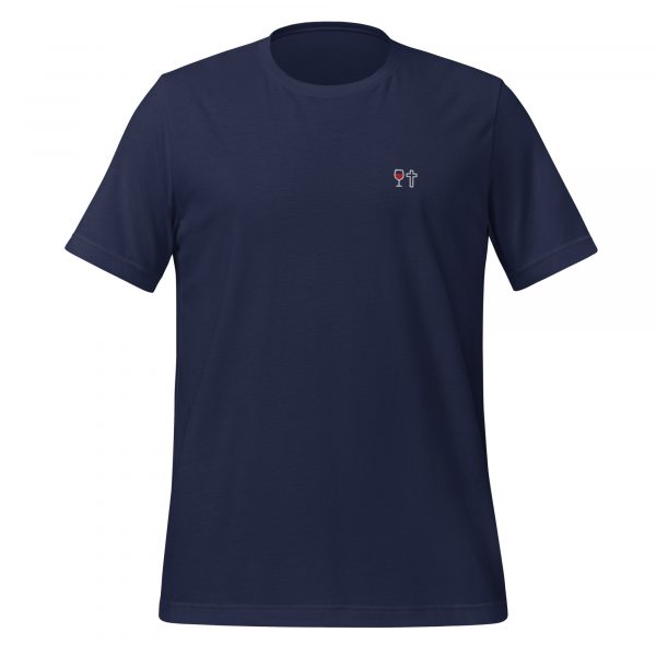 T-shirt unisexe VIN DIEU - ROUGE – Image 6