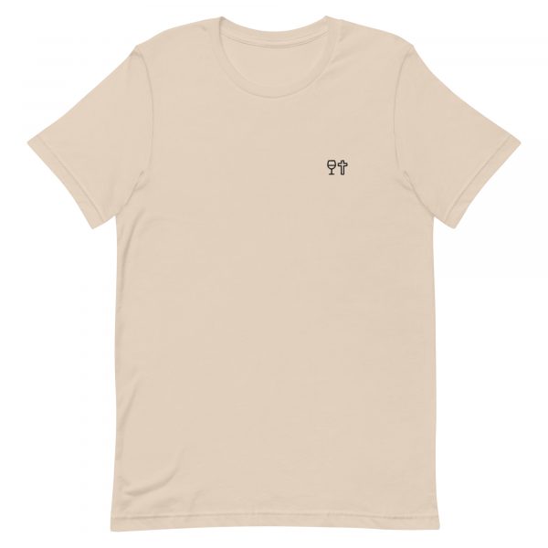 T-shirt unisexe VIN DIEU – Image 10